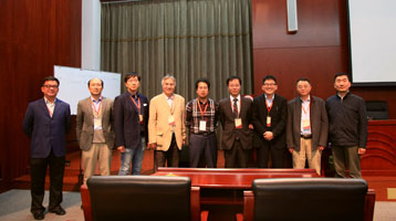 Group photo of senior professors
